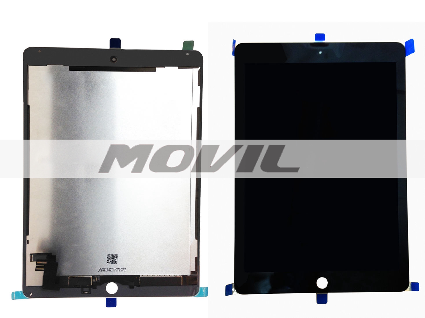 LCD Screen Assembly Replacement For iPad Air 2 iPad 6 A1566 A1567 Black